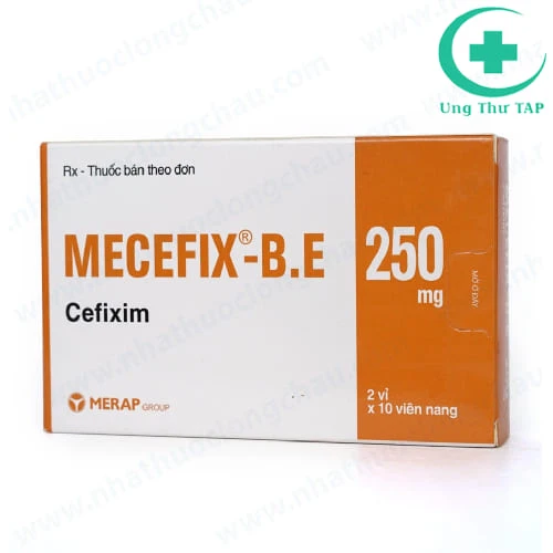 Mecefix-B.E 250MG - Thuốc điều trị viêm, nhiễm khuẩn hàng đầu