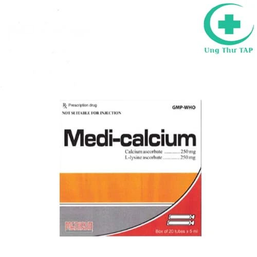 Medi-Calcium - Thuốc điều trị rối loạn tăng trưởng hiệu quả