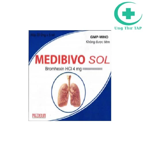 Medibivo sol - Thuốc điều trị ho, viêm phế quản hiệu quả