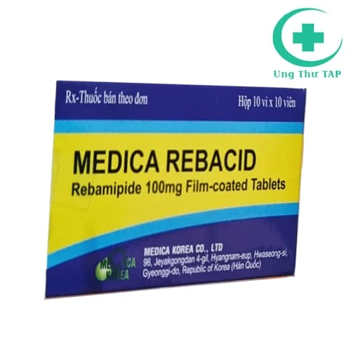 Medica rebacid film-coated tablet - Điều trị viêm loét dạ dày