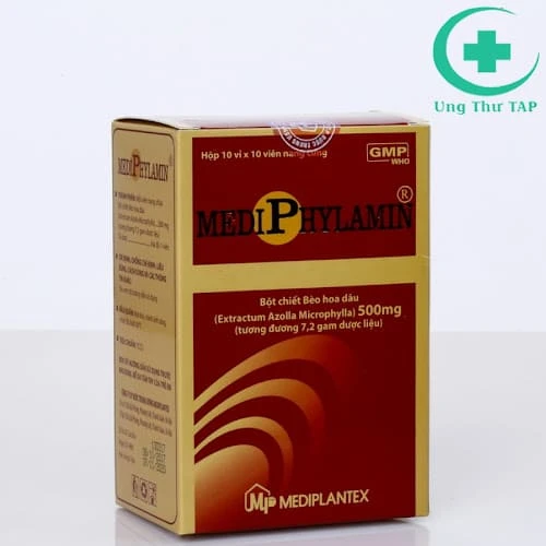Mediphylamin 500mg (Viên nang cứng) - Thuốc  tăng cường thẻ lực