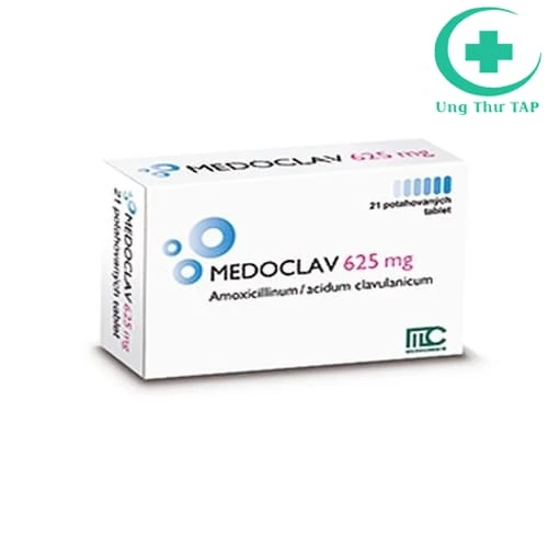 Medoclav 625mg Medochemie - Thuốc điều trị viêm, nhiễm khuẩn