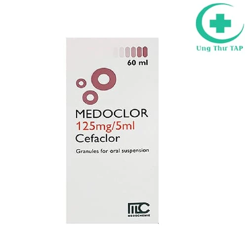 Medoclor 125mg/5ml - Thuốc trị nhiễm khuẩn đường hô hấp