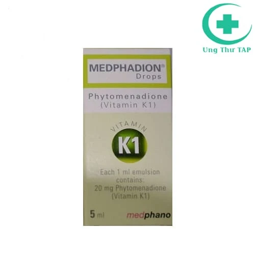 Medphadion drops - Thuốc bổ sung Vitamin K, điều trị chảy máu
