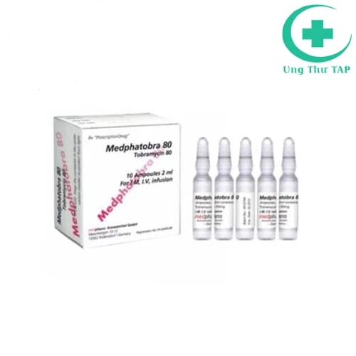 Medphatobra 80 - Thuốc điều trị nhiễm khuẩn hiệu quả