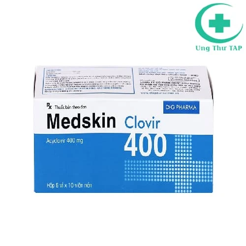 Medskin clovir 400 - Thuốc điều trị thủy đậu chất lượng