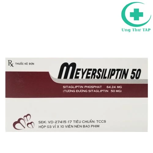 Meyersiliptin 50 - Thuốc đái tháo đường tuýp 2 của Meyer - BPC