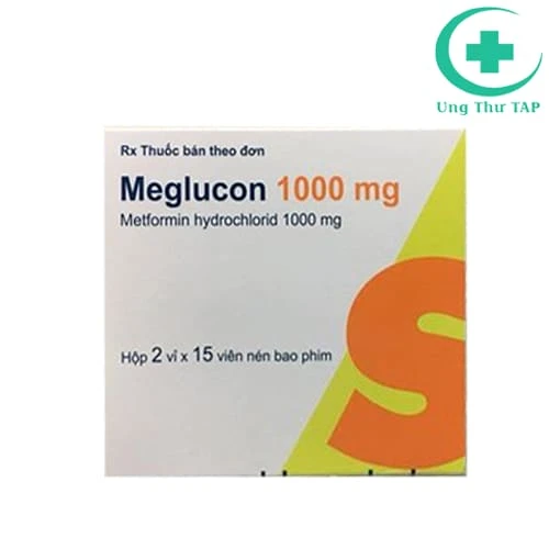Meglucon 1000 - Thuốc điều trị bệnh đái tháo đường tuýp 2