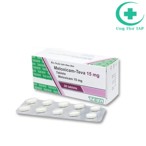 Meloxicam - Teva 15mg - Thuốc điều trị thoái hoá khớp