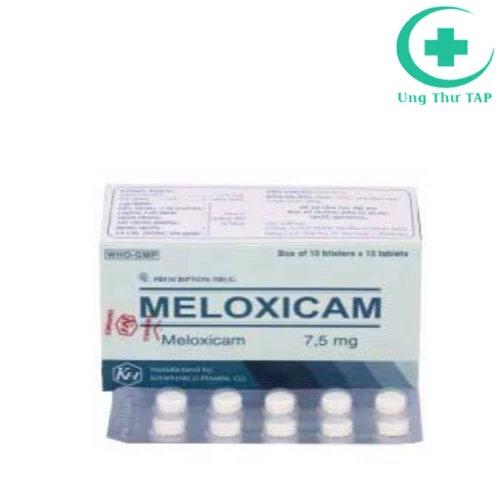 Meloxicam 7,5mg Khapharco - Thuốc điều trị thoái hoá khớp