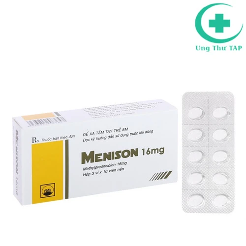 Menison 16mg - Thuốc chống viêm, ức chế miễn dịch