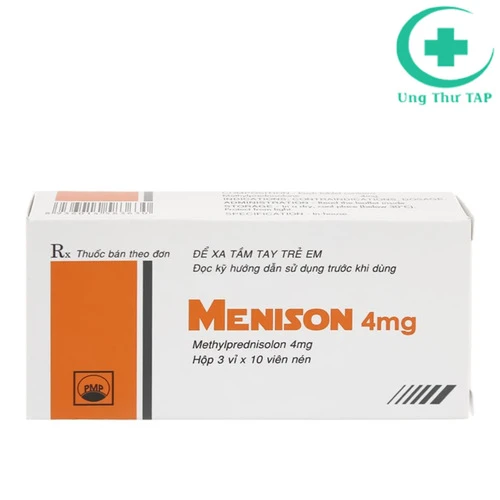 Menison 4mg - Thuốc chống viêm, ức chế miễn dịch