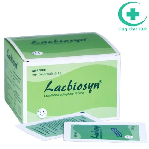 Lacbiosyn (gói bột) - Men hỗ trợ tiêu hóa,bù nước và chất điện giải