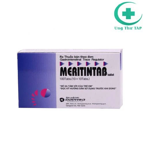Meritintab - Thuốc điều trị viêm loét dạ dày - tá tràng