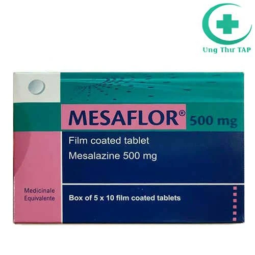 Mesaflor 500mg - Thuốc điều trị viêm loét dạ dày tá tràng
