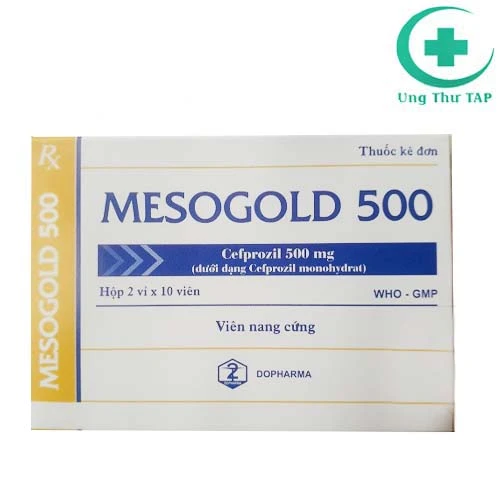 Mesogold 500 - Thuốc điều trị nhiễm khuẩn của Dopharma