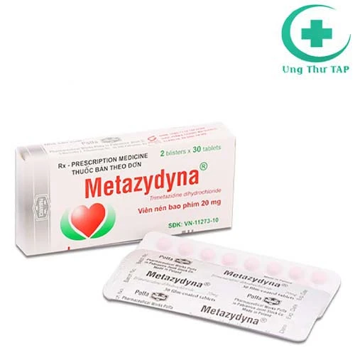Metazydyna - Thuốc điều trị đau thắt ngực hiệu quả