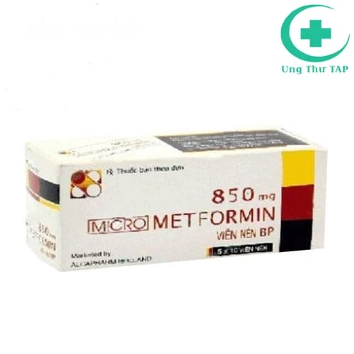 Metformin GSK 850mg - Thuốc điều trị bệnh tiểu đường tuýp 2