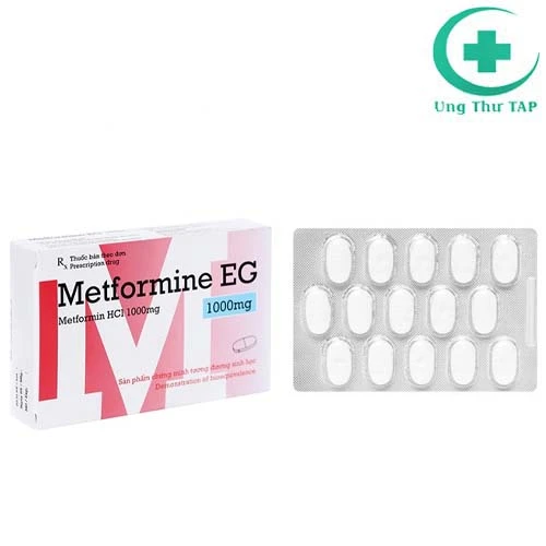 Metformine EG 1000mg - Thuốc điều trị đái tháo đường của Pymepharco