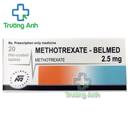 Methotrexate-Belmed 2.5mg - Thuốc chống ung thư của Belarus