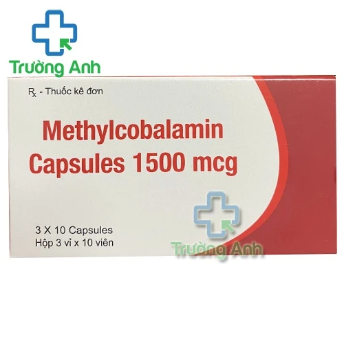 Methylcobalamin Capsules 1500mcg Softgel - Thuốc thần kinh