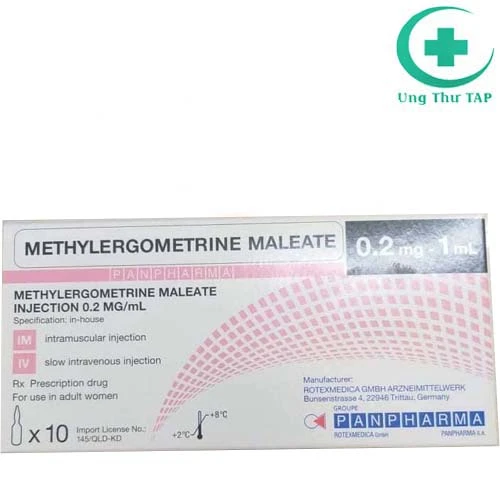 Methylergometrine Maleate injection - Thuốc phòng chống chảy máu