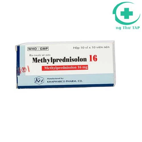 Methylprednisolon 16 - Thuốc kháng viêm của DP Khánh Hòa