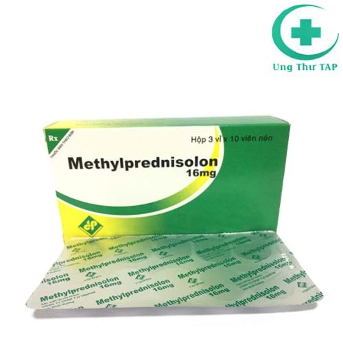 Methylprednisolone 16mg - Thuốc điều trị viêm khớp gút cấp