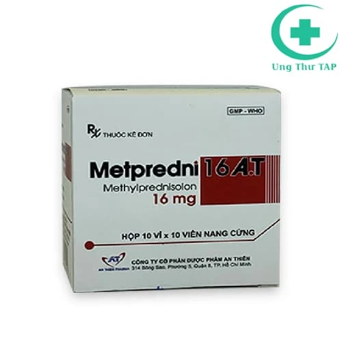 Metpredni 16 at - Thuốc điều trị bằng Glucocorticoid hiệu quả