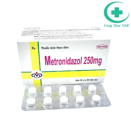 Metronidazol 250mg MD Pharco - Điều trị nhiễm khuẩn