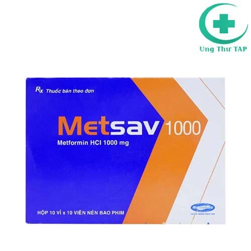 Metsav 1000 - Thuốc điều trị đái tháo đường type 2 hiệu quả
