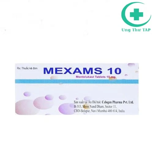 Mexams 10 Celogen - Thuốc điều trị bệnh viêm mũi dị ứng
