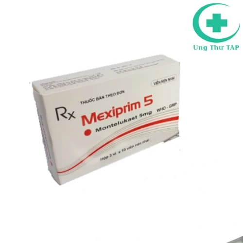 Mexiprim 5 Dopharma - Dự phòng và điều trị hen phế quản