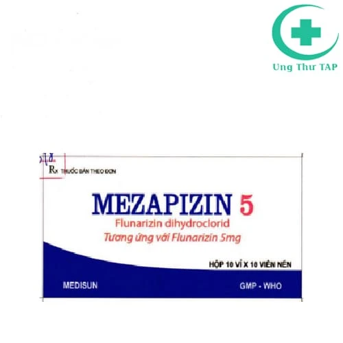 Mezapizin 5 Medisun - Dự phòng và điều trị chứng đau nửa đầu