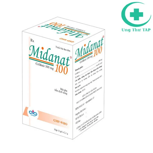 Midanat 100 - Thuốc điều trị nhiễm khuẩn hiệu quả của Minh Dân