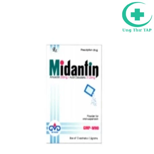 Midantin 250/31,25 - Thuốc điều trị nhiễm khuẩn hiệu quả