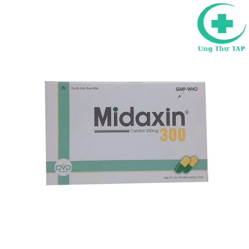 Midaxin 300 - Thuốc điều trị nhiễm trùng hiệu quả của Minh Dân