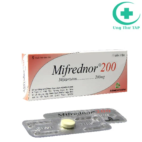 Mifrednor 200 Agimexpharm - Thuốc phá thai của Agimexpharm