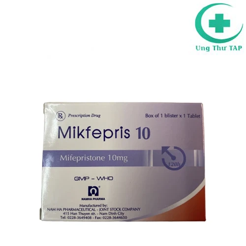 Mikfepris 10 mg - Thuốc tránh thai khẩn cấp của DP Nam Hà