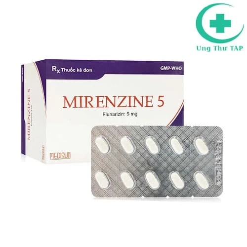 Mirenzine 5 - Thuốc điều trị đau nửa đầu hiệu quả của Medisun