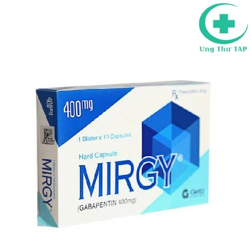 Mirgy capsules 400mg Getz Pharma - Thuốc điều trị động kinh