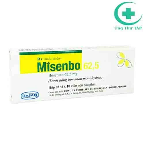 Misenbo 62,5 - Thuốc điều trị huyết áp của HASAN