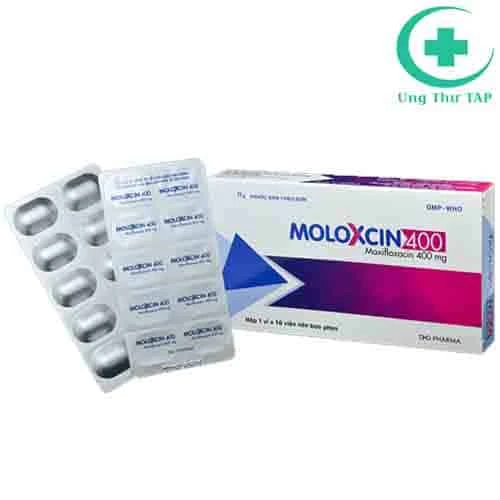 Moloxcin 400 - Thuốc điều trị nhiễm khuẩn của DHG