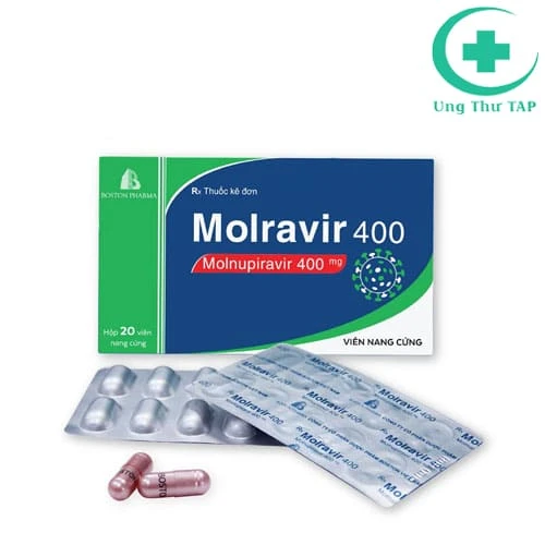 Molravir 400 (molnupiravir) Boston - Thuốc trị Covid-19 hàng đầu