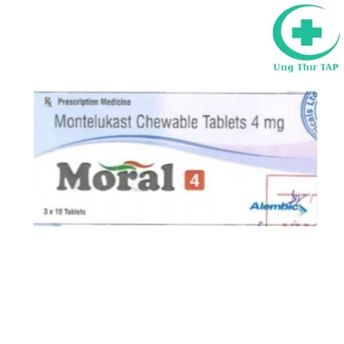 Moral 4 Alembic - Thuốc dự phòng và điều trị hen phế quản