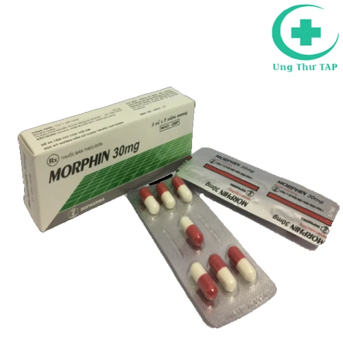 Morphin 30mg (viên) - Thuốc giảm đau gây nghiện của Dopharma 