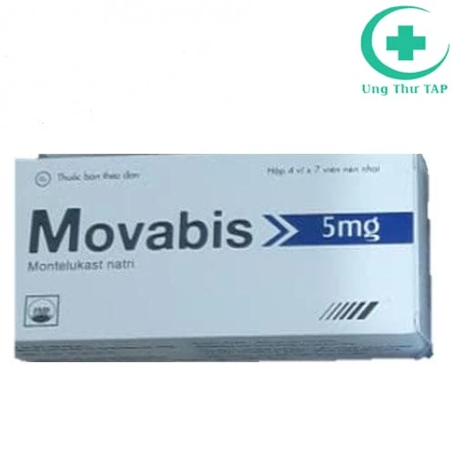 Movabis 5mg Pymepharco - Thuốc dự phòng và điều trị hen phế quản