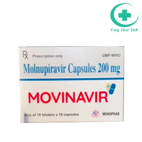 Movinavir 200mg (Molnupiravir Capsules) - Thuốc Covid-19 của Mekorpha