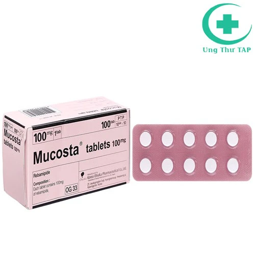 Mucosta Tablets 100mg - Thuốc điều trị loét dạ dày Hàn Quốc