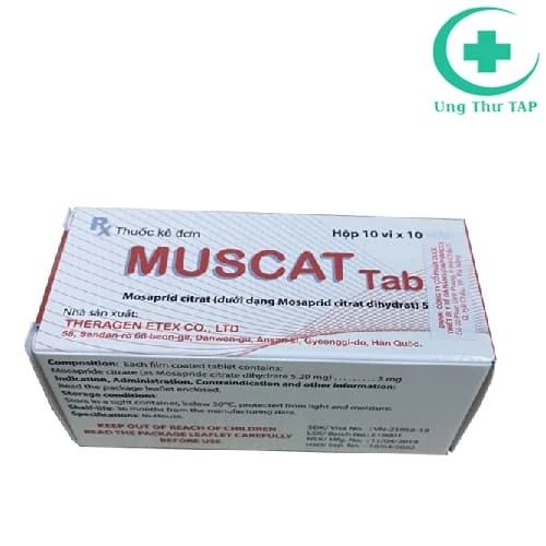 Muscat Tab 5mg Theragen Etex - Điều trị bệnh đường tiêu hóa